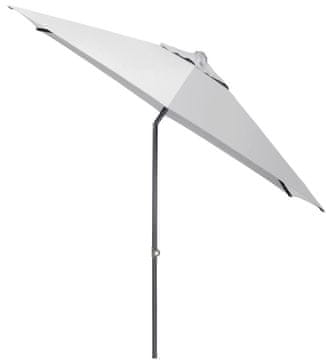 Kettler Easy Push suncobran, vodootporni, antracit/svijetlo sivi, ø 300 cm