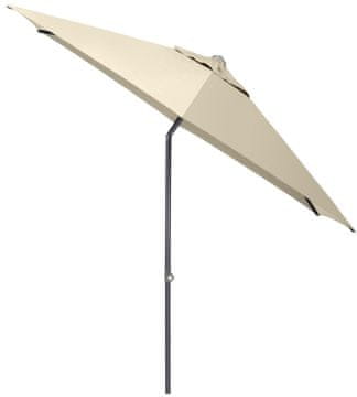 Kettler Easy Push suncobran, vodootporni, antracit/bež, ø 300 cm