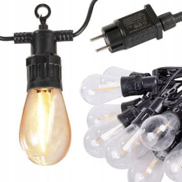 Vrtna girlanda 5 10 LED toplo (20) GAB_B