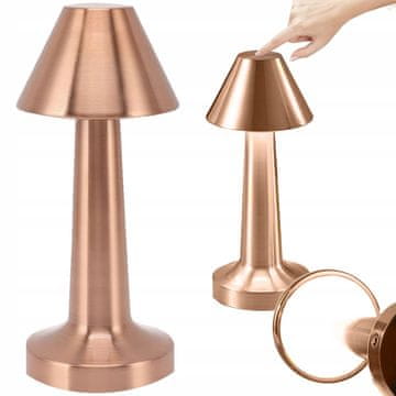 Metalna lampa A12 bakrena (30) GAB_B