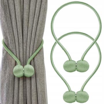 Klamra za kurtinu 45 cm zelena (300) GAB_A