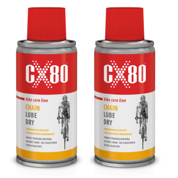 cx80 CX80 BIKE CHAIN LUBE DRY suhi sprej za lanac bicikla 150mlx2