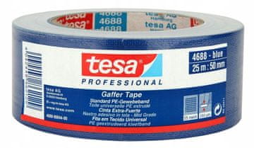 Tesa TESA GAFFER tkaninska vodootporna popravna traka, plava, 25 m x 50 mm