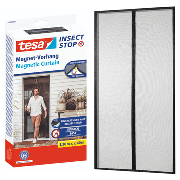 Tesa TESA moskitijera, samozatvarajuća magnetska mreža za balkonska vrata, 1,2x2,4m