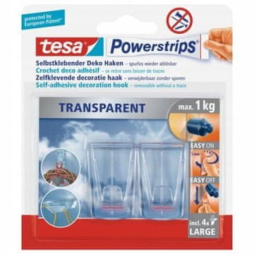 BEIERSDORF Tesa samoljepljiva kuka pws deco velika 2 kom