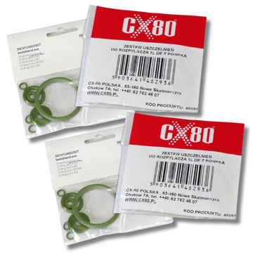 cx80 Komplet brtvi za mlaznicu raspršivača perilice 1L x2
