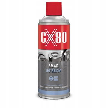 cx80 Smar do bram przesuwnych garażowych szyn prowadnic - Spray 500ml