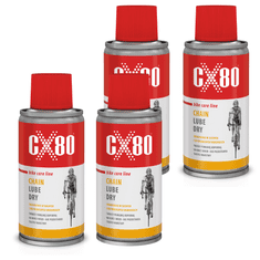 cx80 CX80 BIKE CHAIN LUBE DRY suhi sprej za podmazivanje lanca bicikla 150mlx4