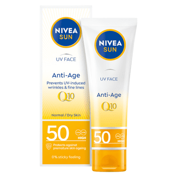 Nivea NIVEA SUN ANTI AGE Q10 krema protiv bora SPF 50 za lice 50ml
