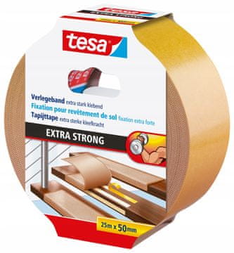 Tesa TESA dvostrana protuklizna traka za tepih i podnu oblogu 25m x50mm