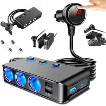 Razdjelnik utičnice upaljača 12V br.:9981