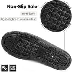 Nikcorp Unisex zimske papuče SMajong Winter slip-on vodootporne s krznenom postavom protuklizni gumeni potplat crvene 40 EU