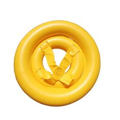 Aqua-Sport AQUA-SPORT dječje sjedalo za kupanje koło sa sjedalicom, žuta boja, 60 cm, AS01260