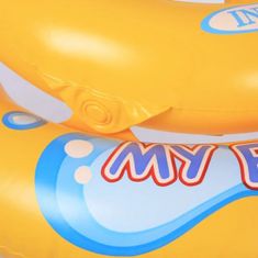 Aqua-Sport AQUA-SPORT dječje sjedalo za kupanje koło sa sjedalicom, žuta boja, 60 cm, AS01260