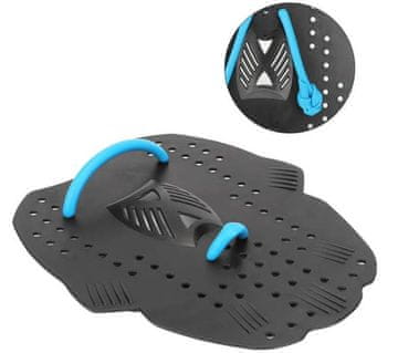 Aqua-Sport AQUA-SPORT vesla za plivanje Swim paddle Elite, crna, AS1561 unisex