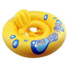 Aqua-Sport Aqua-sport dječje sjedalo za kupanje, prsten sa sjedalom, žuto, 67 cm, AS07260