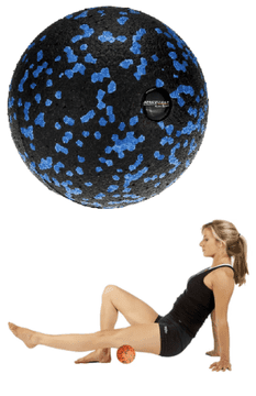 Aqua-Sport AQUA-SPORT POWERSTRECH EPP ball 8cm valjak crno-plavi AS06139