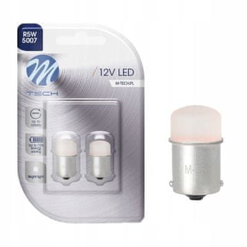 M-Tech R5W LED R10W BA15S 9xSMD CRVENE DIODE ŽARULJE