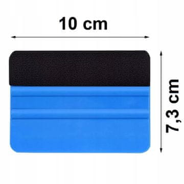 Rakla za apliciranje folije za prozore s filcom 10 x 7 cm