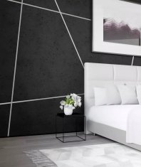 Dekorativna ukrasna letvica 1,2 cm PVC 12 mm krom, 10 metara, samoljepljiva