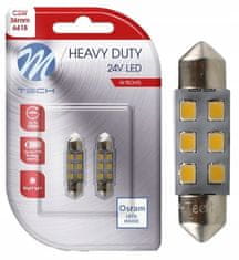 M-Tech 2x C5W C10W 36 mm LED OSRAM žarulja 24V 6xSMD bijela