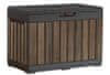 Kentwood Box kutija za skladištenje, 190 L, orah