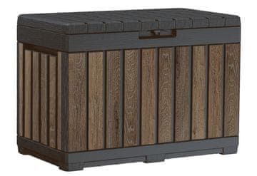 KETER Kentwood Box kutija za skladištenje, 190 L, orah