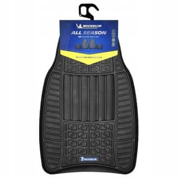 MICHELIN MICHELIN gumeni podmetači, 4 komada, set, crni, za sve sezone, za svako vrijeme