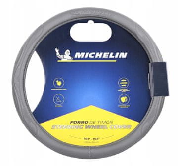 MICHELIN MICHELIN navlaka za volan, siva, M 36,8-39,4cm, za automobil