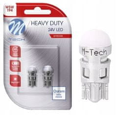 M-Tech 2x žarulja W5W T10 LED OSRAM 24V 1xSMD3030 bijela