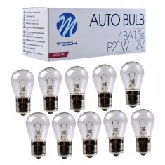 M-Tech Žarulje P21W 17506 12V 21W BA15s M-TECH, pakiranje od 10 komada