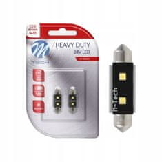 M-Tech Žarulje C5W LED 41mm bijela dioda White 24V TIR