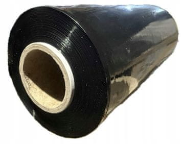 Stretch folija 1,7 kg neto, 25 cm, crna, čvrsta rola, mini wrap