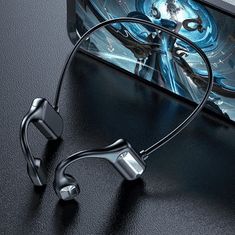 VYZIO® Bežične bone conduction slušalice otvorenog tipa, ugrađeni mikrofon, stabilne za sport, dugo trajanje baterije | BONEPLAY