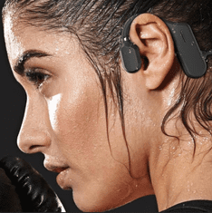 VYZIO® Bežične bone conduction slušalice otvorenog tipa, ugrađeni mikrofon, stabilne za sport, dugo trajanje baterije | BONEPLAY