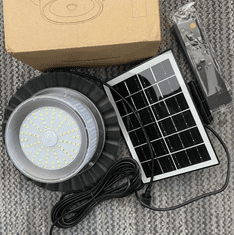 HOME & MARKER® Solarna viseća LED svjetiljka, automatsko paljenje, 5 razina svjetline, otporna na vremenske uvjete | ORBILUM