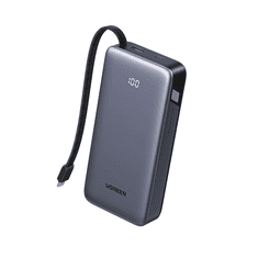 Ugreen 45W 20.000mAh prijenosna baterija s ugrađenim kabelom