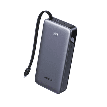 Ugreen 45W 20.000mAh prijenosna baterija s ugrađenim kabelom