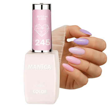 Manica lakir hibridni LED/UV 10 ml - bliss in a kiss - 245