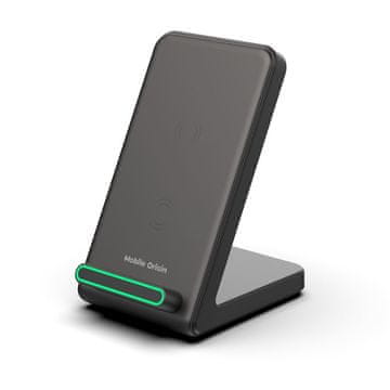 Mobile-origin PW10 bežični punjač, 15 W, crni (MO-WCHS-PW10)