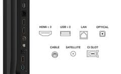 TCL 75P61K 4K UHD TV, LED, GoogleTV