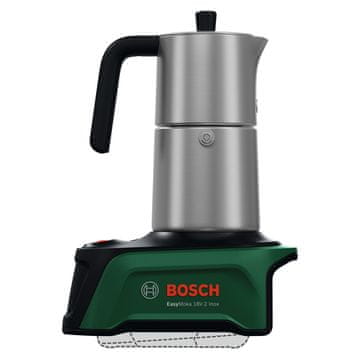 Bosch akumulatorski aparat za kavu EasyMoka 18V-2 Inox (06039E4100)