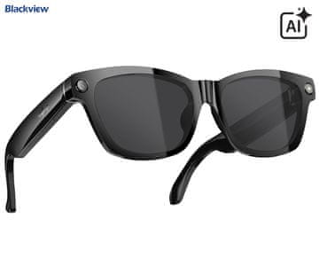 Blackview BV100 pametne naočale, zatamnjene/sunčane naočale, crne