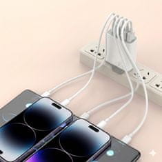 VYZIO® 65W brzi putni punjač s 5 priključaka, brzo punjenje, zaštita od pregrijavanja, kompatibilan s Apple i Android | SPEEDPOD