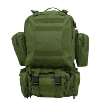 Pleciak turistički OFFLANDER survival combo 38l zelena