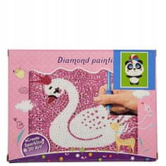 INNA Dijamantni mozaik 5D HAFT slika s okvirom, set za DIY, 15 x 20 cm