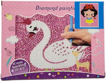 INNA Dijamantni mozaik 5D HAFT slika s okvirom, komplet DIY 15 x 20 cm