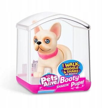 Zuru ZURU Alive Booty Shaking Pups Psić interaktivni francuski buldog figurica