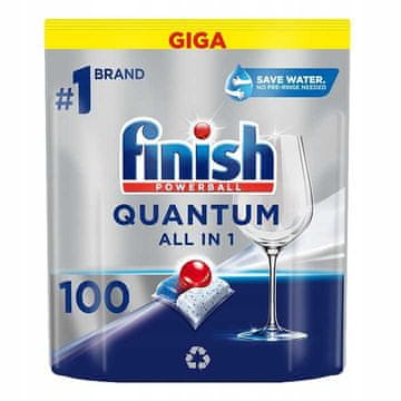 RECKITT FINISH Quantum kapsule All-in-1 100 redovne