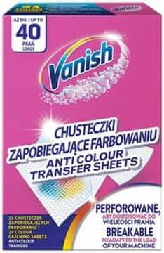 RECKITT Vanish Color Protect – maramice koje upijaju boju, 40 pranja